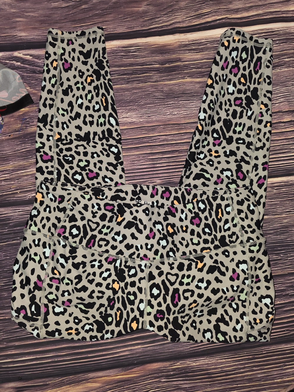 Leopard Print Leggings in Multi-Color